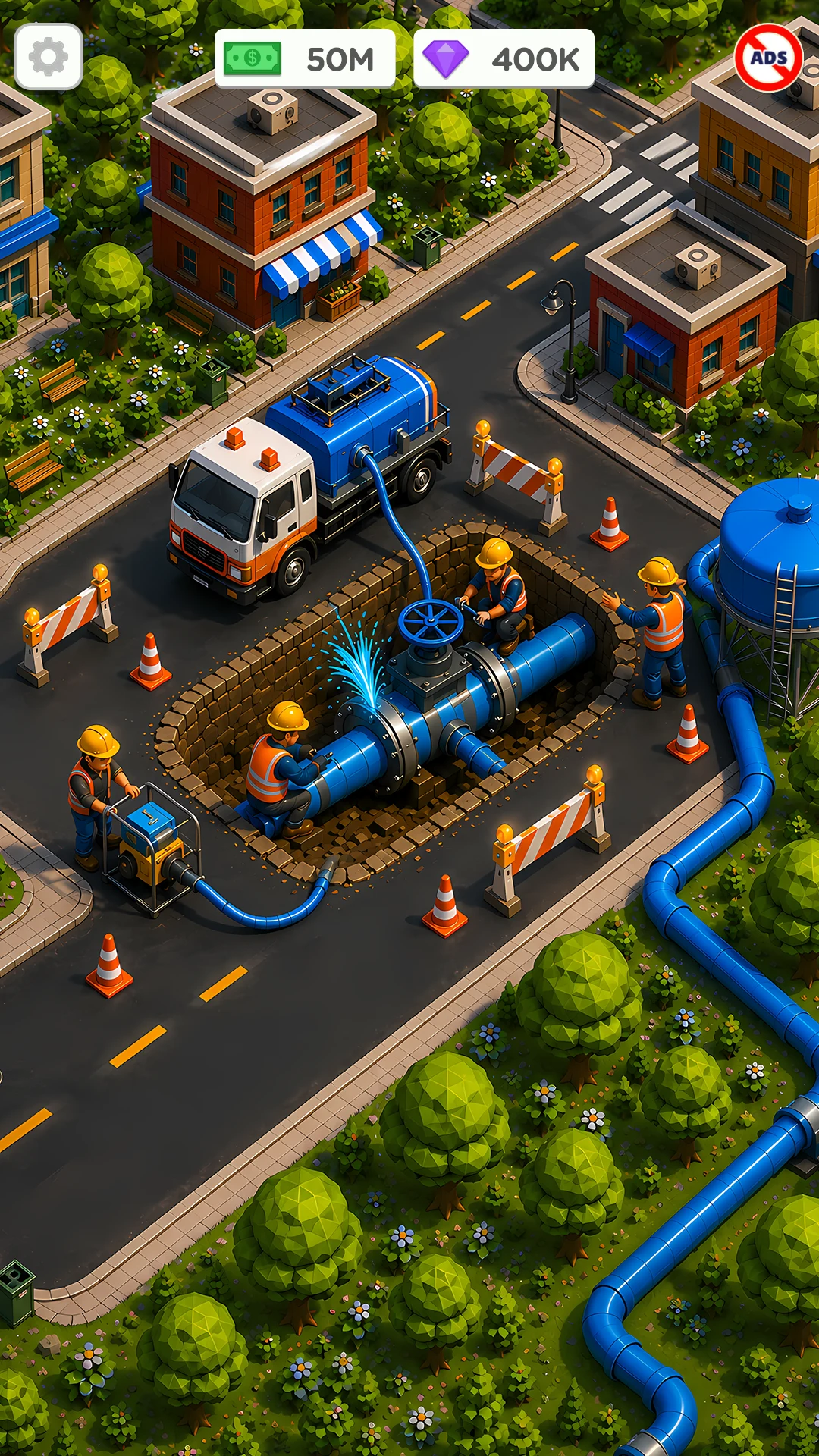 HydroState: Build Water System screenshot