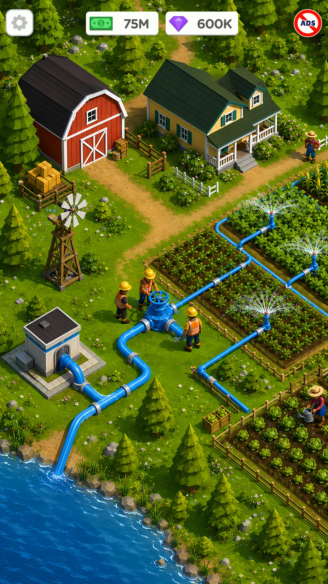 HydroState: Build Water System screenshot