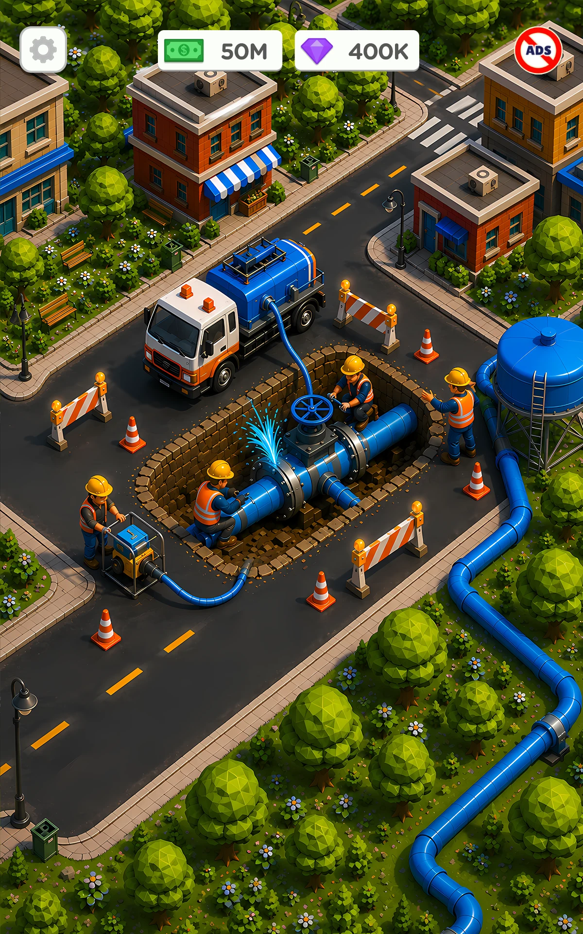 HydroState: Build Water System screenshot