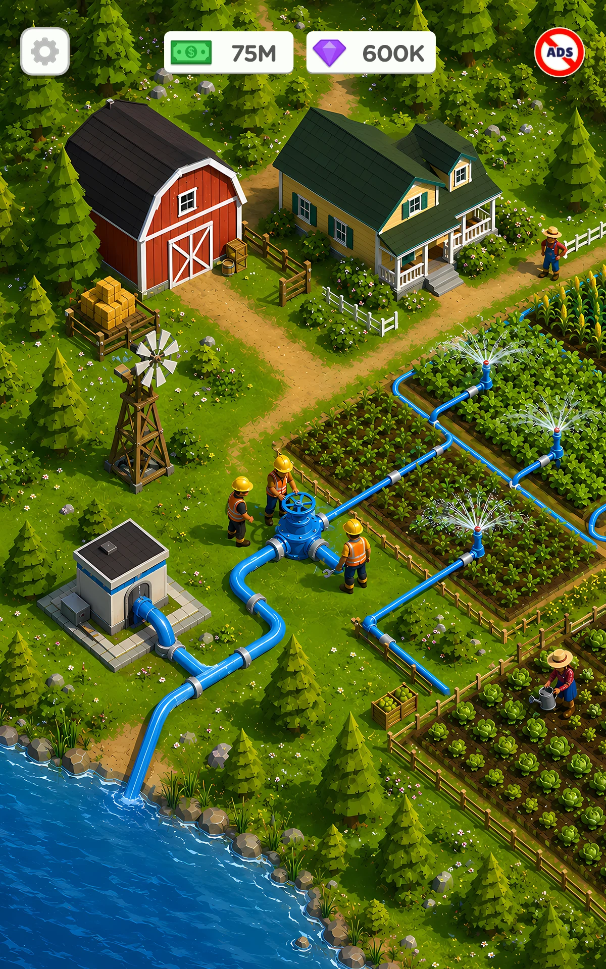 HydroState: Build Water System screenshot